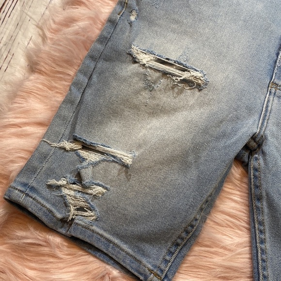 NWT Rolla’s Men’s Stinger Skinny Fit Shorts in Bondi Destroy Blue sz 32 - Picture 7 of 13